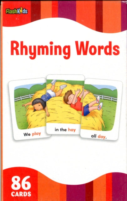 Binding: Toys & Hobbies
Description: Offers essential practice on the key concept of rhyming words. Suitable for children aged 5 to 6 years old this title features 86 cards.