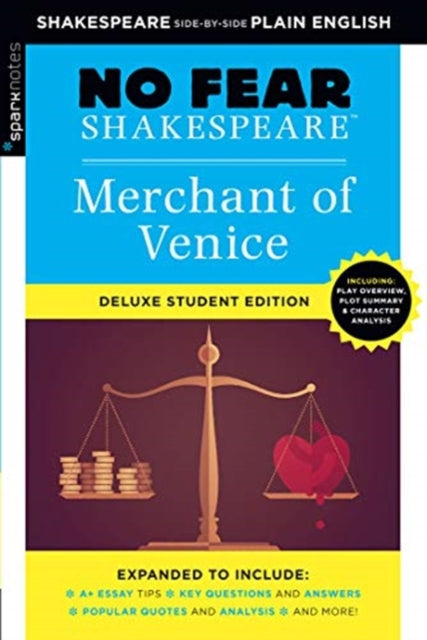 Binding: Paperback
Description: Shakespeare everyone can understand now in new Deluxe editions! Why fear Shakespeare? By placing the words of the original play next to line - by - line translations in plain English these popular guides make Shakespeare accessible to everyone.