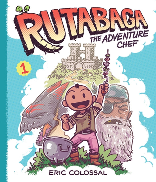 Binding: Paperback
Description: Author/illustrator Eric Colossal's funny graphic novel Rutabaga the Adventure Chef is the first in a fantasy series set in a world where there are dragons wyverns and haunted squash and where someone needs to create recipes for them.