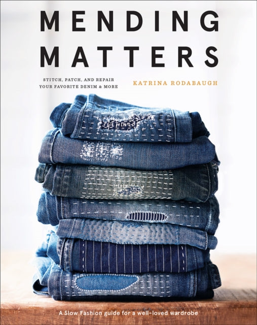 Binding: Hardcover
Description: Join the Slow Fashion movement and make mending your jeans and other garments an artful joyful and empowering act of sustainability and renewal for both you and your favorite clothes with award - winning crafter Katrina Rodabaugh's Mending Matters. This book is a joy .