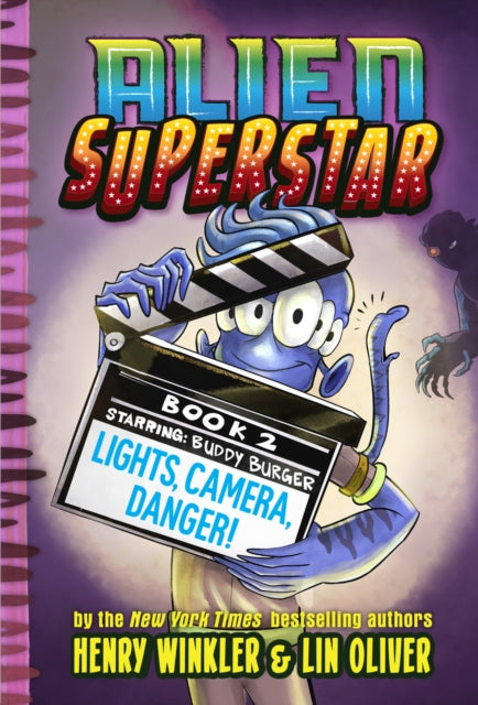 Winkler Henry - Lights Camera Danger! (Alien Superstar #2) - Hardcover