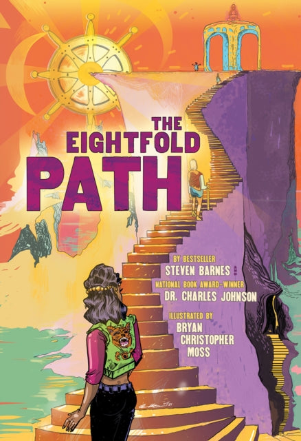 Binding: Hardcover
Description: From bestselling and award - winning authors Steven Barnes and Dr. Charles Johnson comes The Eightfold Path a graphic novel anthology of interconnected Afrofuturistic parables inspired by the teachings of Buddha illustrated by Bryan Christopher Moss.
