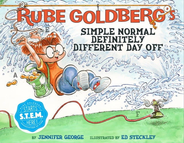 Binding: Hardcover
Description: In Rube Goldberg's Simple Normal Definitely Different Day Off follow along with the young inventor in this wacky Steam - focused picture book.