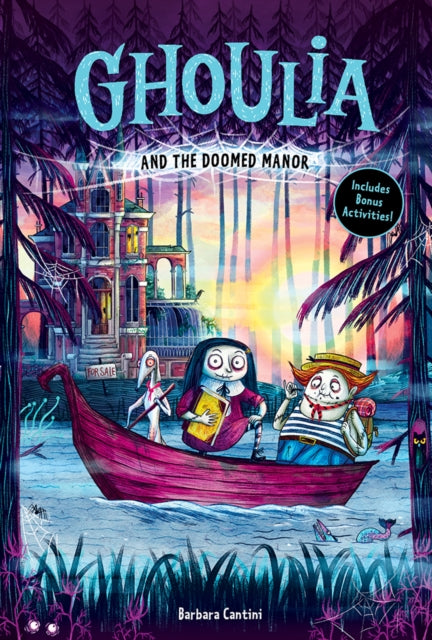 Binding: Hardcover
Description: In Ghoulia and the Doomed Manor the fourth book in the illustrated chapter book series from author/artist Barbara Cantini Ghoulia and her family hit the road for summer vacation! Ghoulia Auntie Departed and Uncle Misfortune are ready for a vacation.