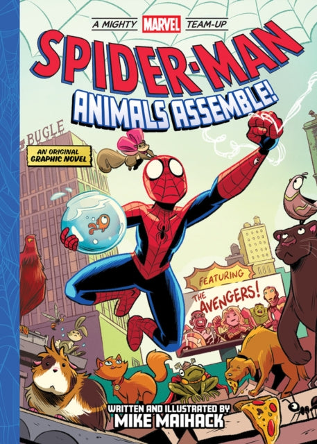 Binding: Hardcover
Description: Marvel Comics friendly neighborhood superhero becomes a pet sitter in Spider - Man: Animals Assemble an original graphic novel for early readers by award - winning author - illustrator Mike Maihack.