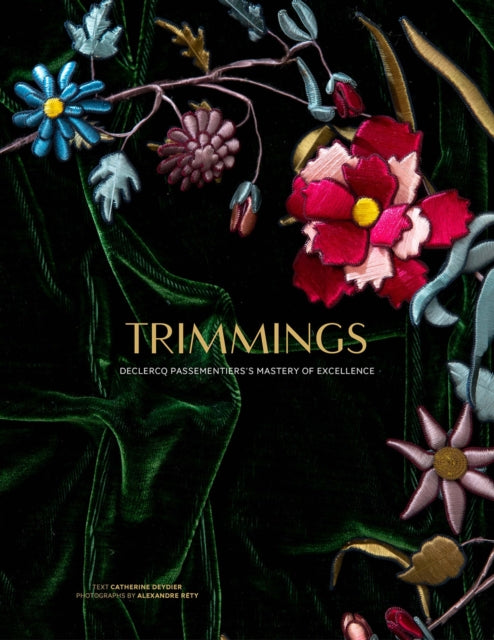 Binding: Hardcover
Description: Trimmings details the history of Declercq's passementerie the fine art of detail in haute couture. In 1852, Joseph Bertaud bought a small trimmings factory in Paris that had been making passementerie since 1760.
