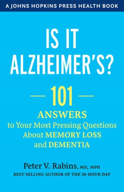 Binding: Paperback
Description: A medical expert answers your common questions about memory loss causes of dementia diagnosis prevention treatment and more. Perhaps someone in your family has been diagnosed with Alzheimer disease or maybe you worry about developing memory loss yourself. In Is It Alzheimer's? Dr.