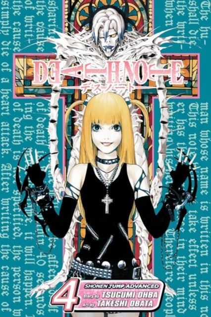 Binding: Paperback
Description: When Light Yagami finds a notebook giving him power over death will he use it for good or evil?
Title: Death Note Vol. 4
Author(s): Ohba Tsugumi, Takeshi Obata
Publisher: Viz Media Subs.