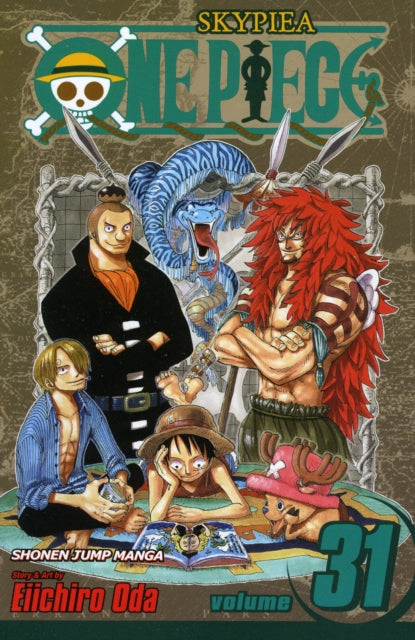 Binding: Paperback
Description: Join Monkey D. Luffy and his swashbuckling crew in their search for the ultimate treasure One Piece! As a child Monkey D. Luffy dreamed of becoming King of the Pirates.