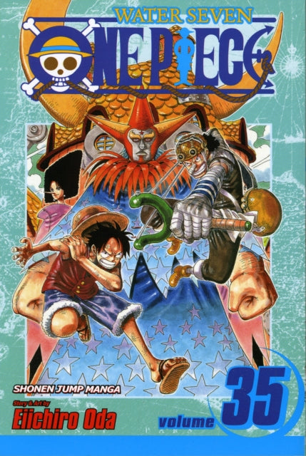 Binding: Paperback
Description: Join Monkey D. Luffy and his swashbuckling crew in their search for the ultimate treasure One Piece! As a child Monkey D. Luffy dreamed of becoming King of the Pirates.