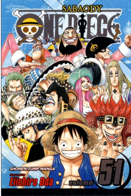 Binding: Paperback
Description: Join Monkey D. Luffy and his swashbuckling crew in their search for the ultimate treasure One Piece! As a child Monkey D. Luffy dreamed of becoming King of the Pirates.