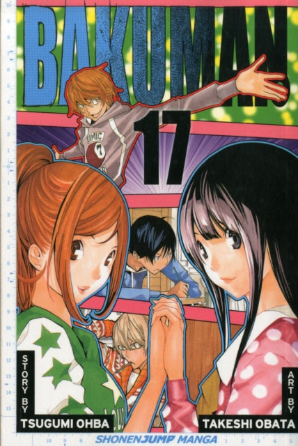 Binding: Paperback
Description: By the creators of Death Note! The mystery behind manga - making revealed! Average student Moritaka Mashiro enjoys drawing for fun. When his classmate and aspiring writer Akito Takagi discovers his talent he begs Moritaka to team up with him as a manga - creating duo.