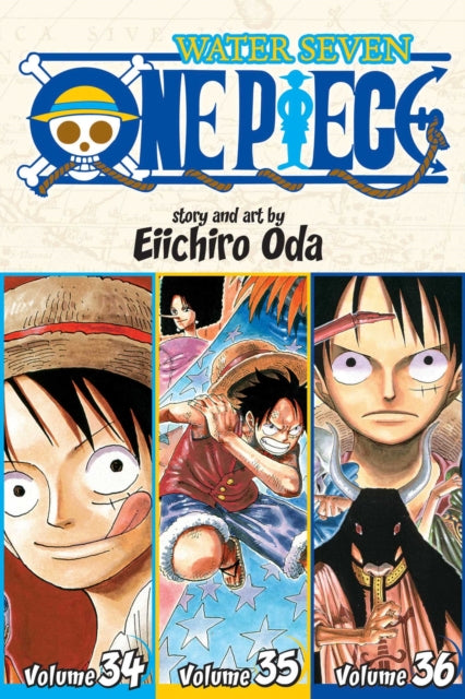 Binding: Paperback
Description: Join Monkey D. Luffy and his swashbuckling crew in their search for the ultimate treasure the One Piece.
Title: One Piece (Omnibus Edition) Vol. 12 Includes Vols. 34, 35 & 36
Author(s): Oda Eiichiro
Publisher: Viz Media Subs.