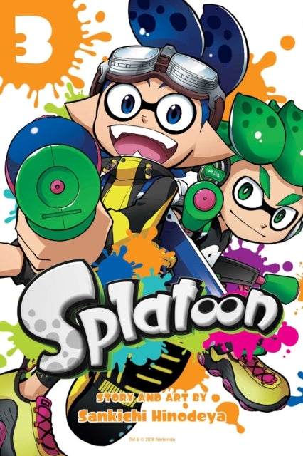Hinodeya Sankichi - Splatoon Vol. 3 - Paperback