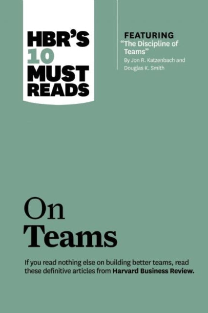 Binding: Paperback
Description: Most teams underperform. Yours can beat the odds. If you read nothing else on building better teams read these 10 articles.