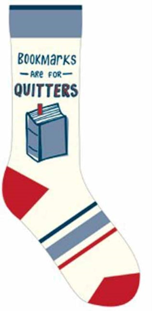 Binding: Specialty Items
Description: Select Guide Rating
Title: Bookmarks Are For Quitters Socks
Author(s): Publisher Gibbs Smith
Publisher: Gibbs M. Smith Inc
Barcode: 9781423653028
Publication Date: 8/20/2019
Category: Miscellaneous Items