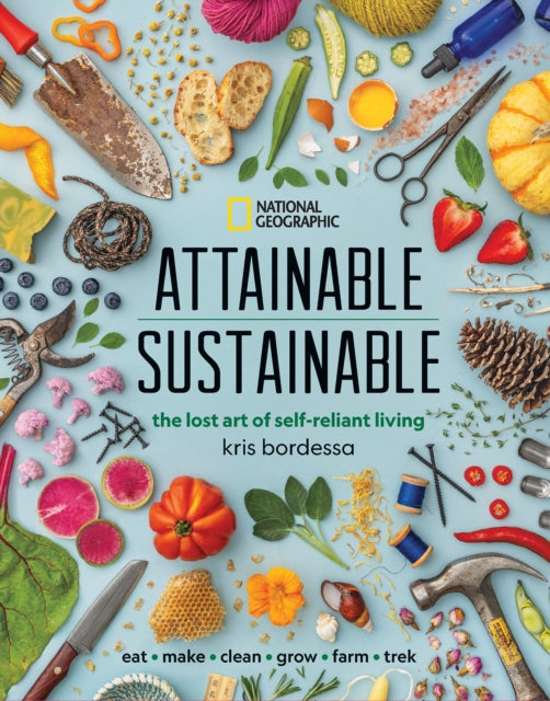 Binding: Hardcover
Description: Packed with delicious recipes natural remedies gardening tips homemaking ideas crafts and more this indispensable lifestyle reference from the popular blogger behind Attainable Sustainable makes earth - friendly living fun real and easy.