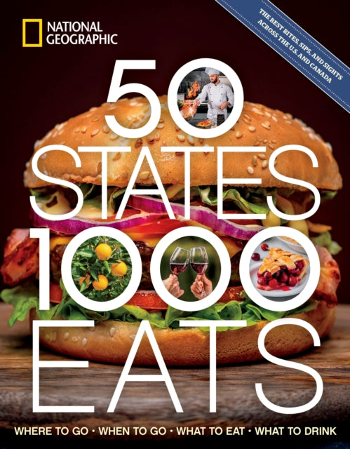 Binding: Paperback
Description: This dazzling culinary guide will reveal the tastiest treats and best food experiences across all 50 states (and Canada) featuring thousands of expert travel tips and hundreds of mouthwatering images from National Geographic.