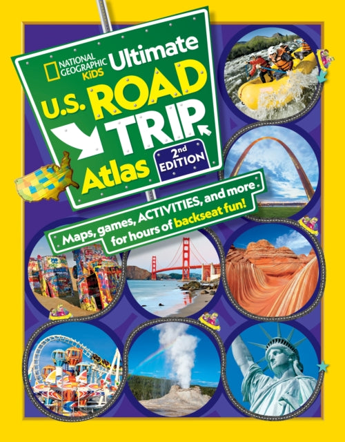 Binding: Paperback
Description: Road trips will be even more fun for the kids with colorful maps 22 new games fun facts photos and activities that fill the updated and expanded National Geographic Kids Ultimate US Road Trip Atlas.