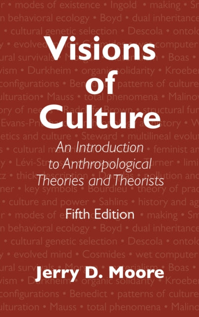 Binding: Paperback
Description: Visions of Culture: An Introduction to Anthropological Theories and Theorists Fifth Edition has been updated and expanded and provides a succinct clear and balanced introduction to theoretical developments in the field.