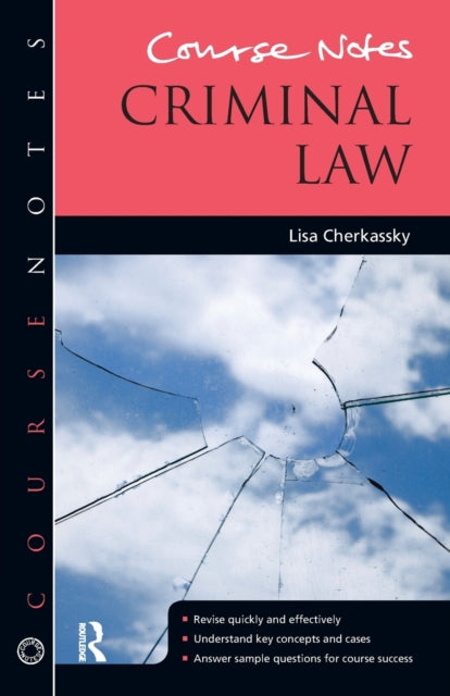 Binding: Paperback
Description: Course Notes is designed to help you succeed in your law examinations and assessments. Each guide supports revision of an undergraduate and conversion GDL/ CPE law degree module by demonstrating good practice in creating and maintaining ideal notes.