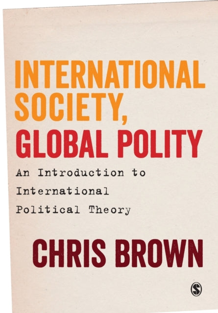 Binding: Paperback
Description: This book provides an overview of the current state of the art in International Political Theory (IPT). It offers a coherent account of the field of IPT placing both traditional and modern work in a clear and logical framework.