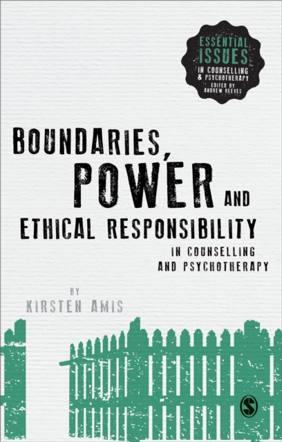 Binding: Paperback
Description: The boundaries of the therapeutic relationship are a crucial part of effective therapy. But understanding them and the effects of power and responsibility can be intimidating to trainee or newly - qualified therapists.