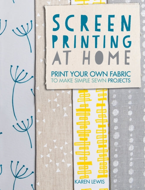 Binding: Paperback
Description: Do you love the idea of printing your own fabrics at home but don't know where to start? This comprehensive guide to screen printing shows just how easy it is to create beautiful hand printed fabrics at your kitchen table.
