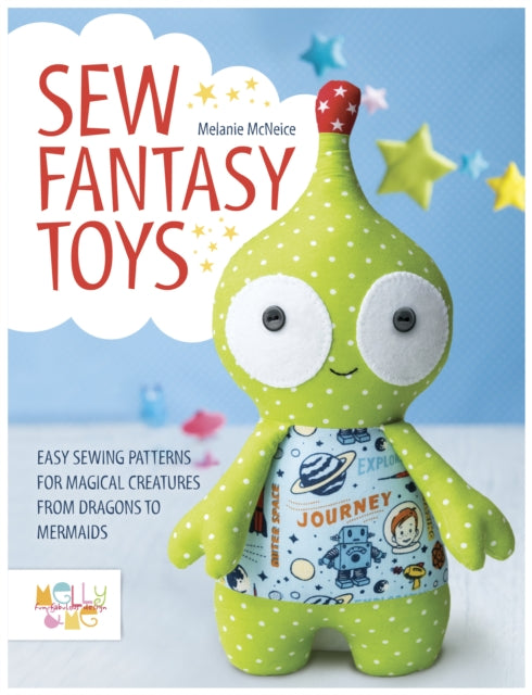 Binding: Paperback
Description: Friendly monsters pretty mermaids and magical fairies make up part of this brand new toy sewing pattern collection from Melly & Me. It includes 10 projects for cute stuffed toys based on the theme: fantasy creatures.