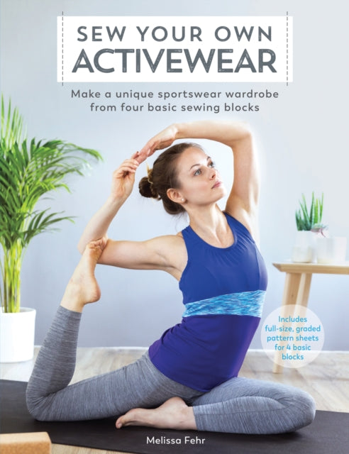 Binding: Paperback
Description: Make your own unique activewear sewing wardrobe that's perfect for your workout. Choose from 13 different styles including yoga pants crops top and running leggings designed by activewear sewing expert and marathon runner Melissa Fehr.