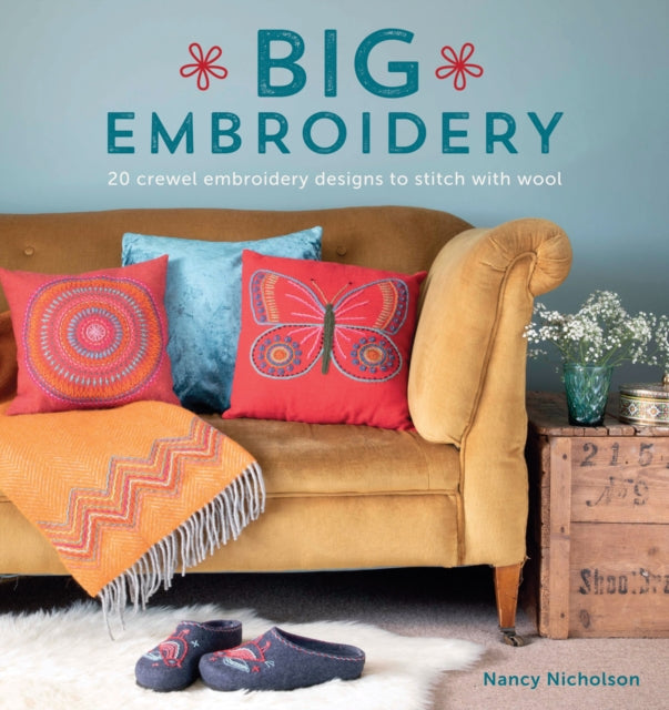 Binding: Paperback
Description: Big Embroidery is all about stitching beautiful designs up fast using yarn instead of embroidery thread.