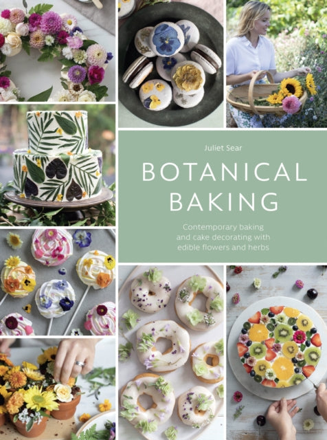 Binding: Hardcover
Description: Learn how to perfect the prettiest trend in cake decorating using edible flowers and herbs to decorate your cakes and bakes with over 30 beautiful cakes from celebrity baker Juliet Sear.
