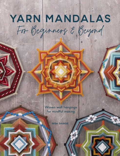 Binding: Paperback
Description: Discover how to make incredible woven yarn mandalas in a mindful meditative way. This is a practical book of instructions for woven mandalas with an emphasis on how they can be a tool to aid wellbeing.