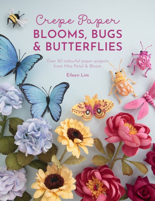 Binding: Paperback
Description: Paper florist Eileen Lim shares her secrets to crafting flowers and insects from crepe paper with step - by - step photos and full - size templates. Learn to make paper roses peonies dahlias daffodils tulips and more as well as how to combine flowers into bouquets.