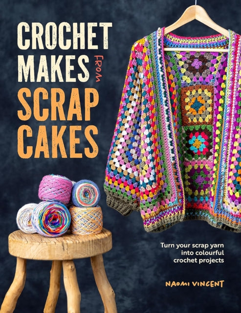 Binding: Paperback
Description: A unique concept that teaches readers how to make bespoke scrap cakes chunky balls of scrap yarn specifically to suit a crochet pattern. This gives the design a multicoloured scrappy look but in a very considered way as you can see on the Jane Shawl.
