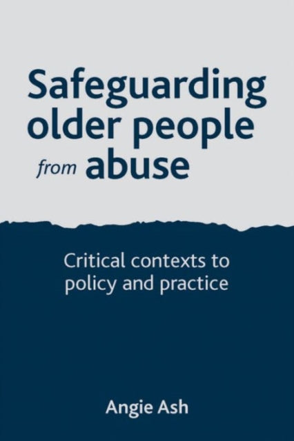 Binding: Paperback
Description: This critical and challenging book makes a strong case for the development of ethically - driven research - informed policy and practice to safeguard older people from abuse.