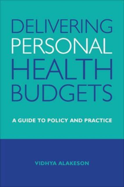 Binding: Paperback
Description: This book contains everything there is to know about the purpose and history of personal health budgets the evidence for their effectiveness and the challenges they pose to traditional healthcare systems.
