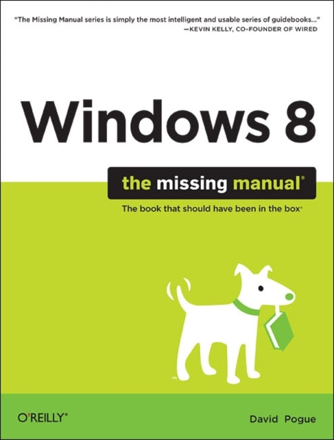 Binding: Paperback
Description: With Windows 8, Microsoft completely reimagined the graphical user interface for its operating system and designed it to run on tablets as well as P Cs. It's a big change that calls for a trustworthy guide - Windows 8: The Missing Manual.