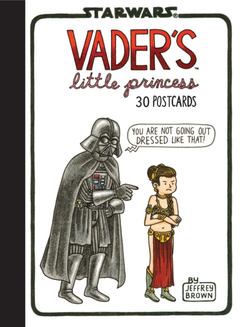 Binding: Specialty Items
Description: This sweet and funny collection of postcards is filled with father - daughter moments between Darth Vader Dark Lord of the Sith and his rebellious daughter Leia.