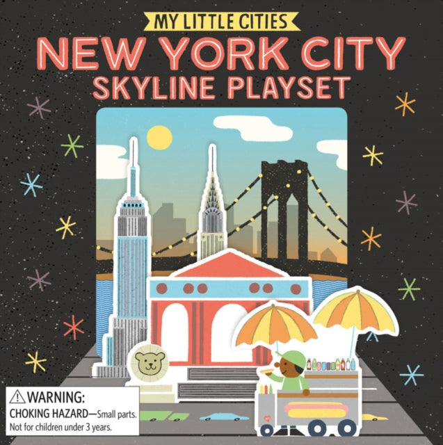 Binding: Toys & Hobbies
Title: My Little Cities: New York City Skyline Playset
Author(s): Adams Jennifer, Greg Pizzoli
Publisher: Chronicle Books
Barcode: 9781452153896
Pages: 8 Pages
Publication Date: 4/11/2017
Series: My Little Cities
Category: Early Learning: First Experiences
