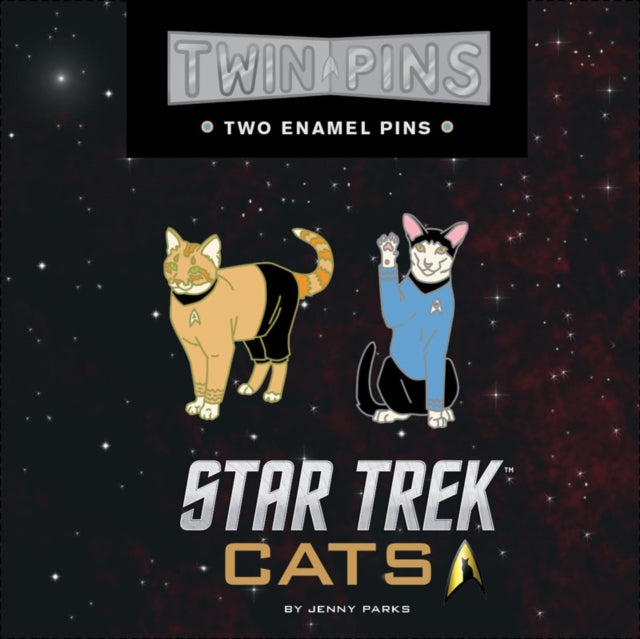 Binding: Apparel And Practical Items
Description: Transport to an amazing new universe where Kirk and Spock are lovingly reimagined as cats. Star Trek fans will love sporting this unique new twist on the classic series. TM & 2017 CBS Studios Inc.
