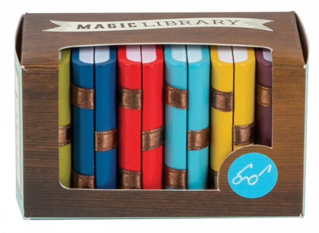 Binding: Apparel And Practical Items
Description: This classic creative amusement uses optical illusion to surprise inspire and focus energy. Crafted from wood and hand - painted to look like a stack of leather - bound volumes it will keep your imagination in perpetual motion.