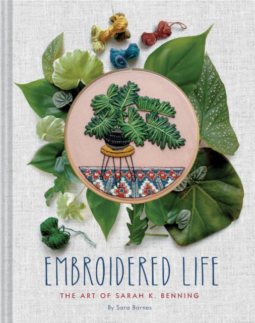 Binding: Hardcover
Description: This is not your grandma's embroidery book. Featuring a die - cut case with actual stitching on the front cover Embroidered Life shows that illustrations created with needle and thread can be strikingly contemporary.