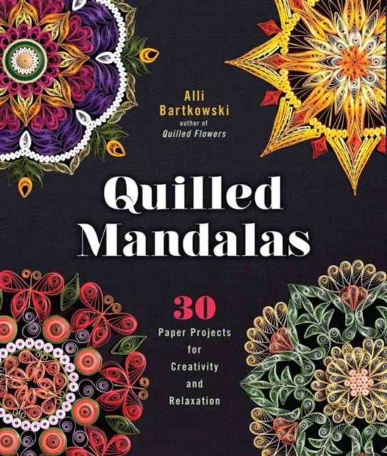 Binding: Paperback
Description: Two hot trends - paper quilling and mandalas - come together in 30 designs by the co - owner of Quilled Creations. Alli Bartowski explains basic quilling techniques from curling and crimping to scrolling and rolling while detailed photos show all the shapes you'll need to make.