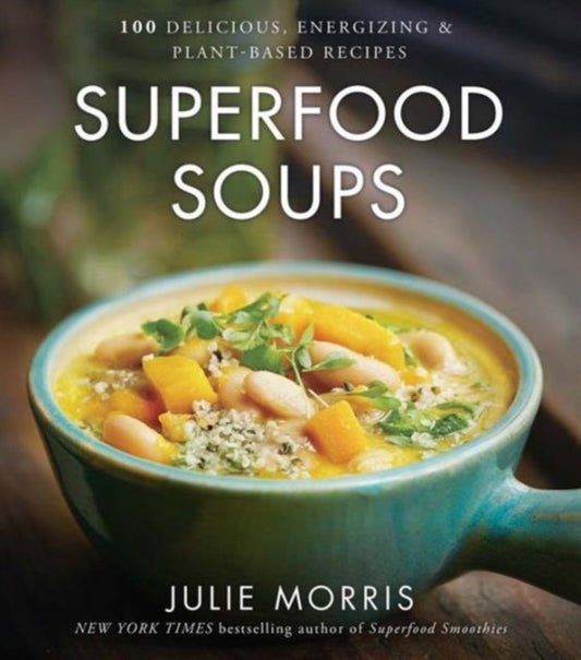 Binding: Hardcover
Description: Acclaimed superfood chef Julie Morris has chosen 100 favourites packed with nutrient - dense plant - based whole foods and boosted with scientifically lauded superfoods as chia medicinal mushrooms tumeric and kale.