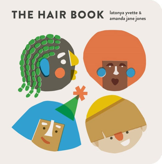 Binding: Special Bindings
Description: A bold graphic board book celebrating all types of hair with striking colourful graphics and simple alliterative text.
Title: The Hair Book
Author(s): Yvette Latonya, Amanda Jane Jones
Publisher: Union Square & Co.