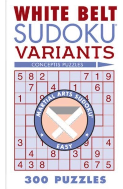 Binding: Paperback
Description: Get ready to fight your way to the top of the sudoku ranks! Each book in the Martial Arts sudoku series will contain 300 puzzles with a different blend of variants depending on the difficulty level.
