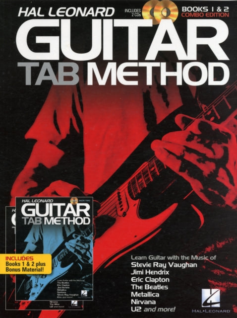 Binding: Books
Description: Select Guide Rating
Title: Hal Leonard Guitar Tab Method Books 1 & 2
Author(s): Schroedl Jeff
Publisher: Hal Leonard Corporation
Barcode: 9781458436788
Pages: 80 Pages
Publication Date: 8/1/2012
Category: Techniques Of Music / Music Tutorials