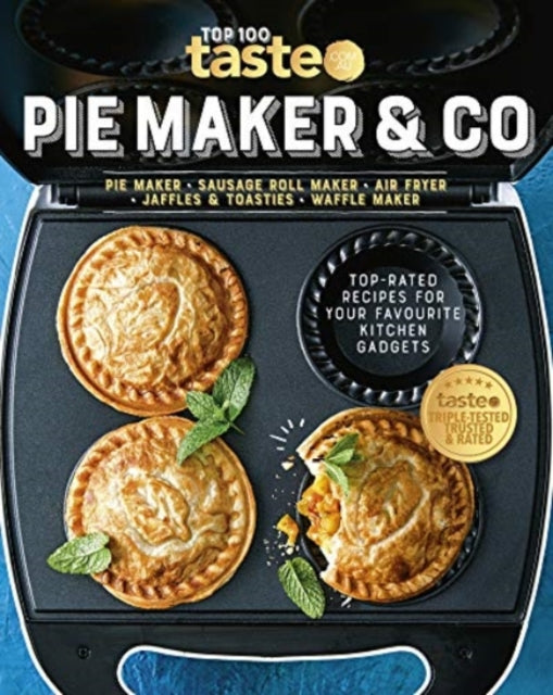 Binding: Paperback
Description: Recipes ideas & inspiration for your PIE Maker AIR Fryer Sausage ROLL Maker Waffle Maker Jaffle Maker and Toasted Sandwich Maker. Has there ever been a kitchen appliance that we've loved as much as the pie maker? It's taken our kitchens by storm.