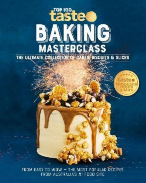 Binding: Paperback
Description: THE MOST Popular Baking Recipes FROM Australi a's #1 FOOD SITE - 100 perfect cakes slices puddings and more The Taste Top 100 Baking Masterclass cookbook is a sweet - filled tome that is the ultimate baker's delight.